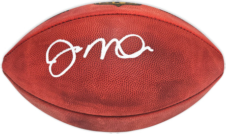 Joe Montana Autographed Official NFL Leather Gold Shield Football San Francisco 49ers JSA Stock #216962