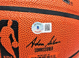 Tracy McGrady Autographed Authentic Indoor Outdoor I/O Basketball Toronto Raptors and Orlando Magic Beckett BAS Witness Stock #216981