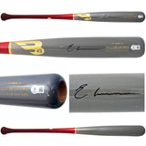 Elly De La Cruz Autographed Gray B45 Player Model Bat Cincinnati Reds Beckett BAS Witness Stock #218706