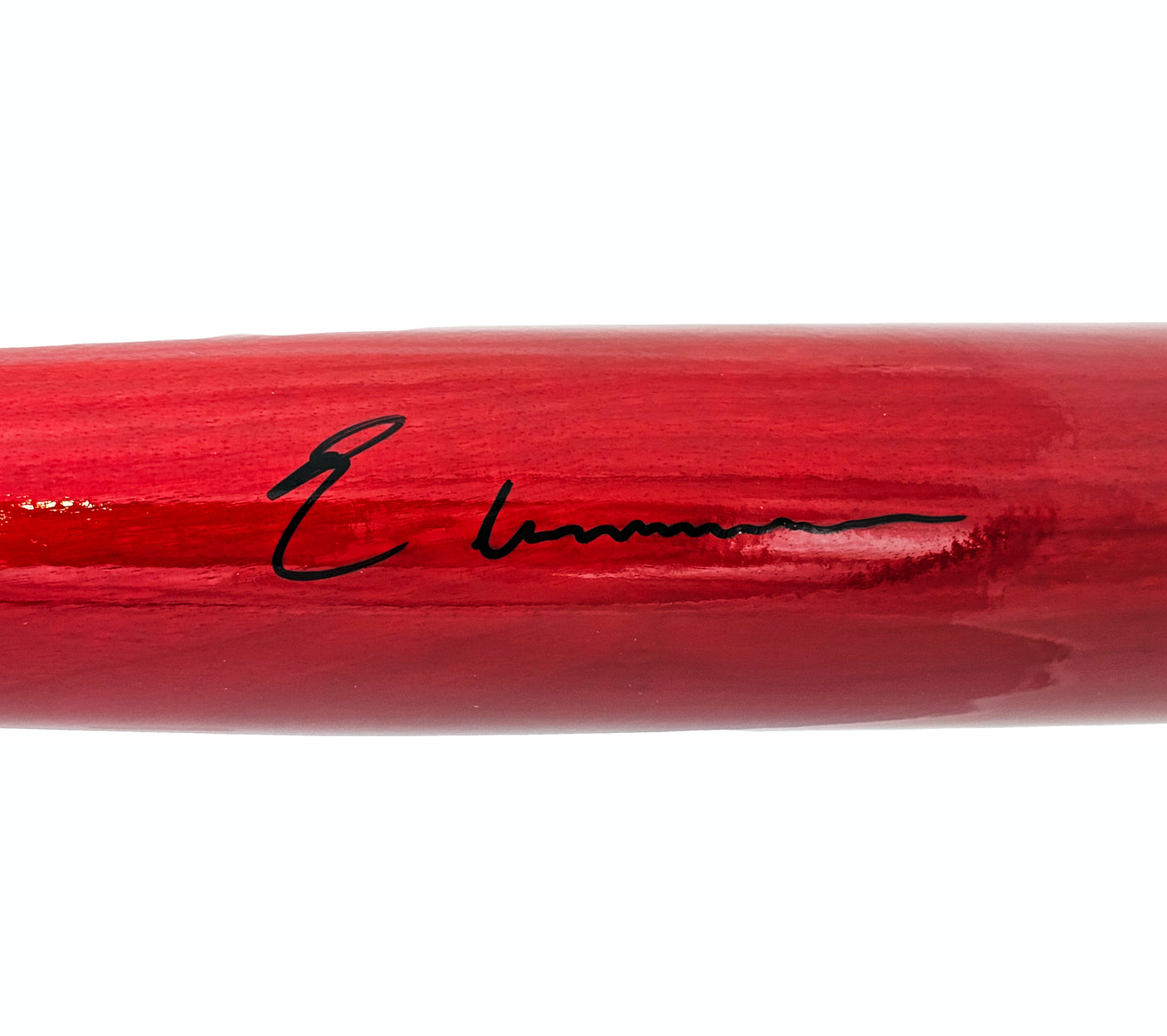 Elly De La Cruz Autographed Red B45 Player Model Bat Cincinnati Reds Beckett BAS Witness Stock #218707