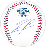 Ronald Acuna Jr. Autographed Official 2019 All-Star Game Baseball Atlanta Braves Beckett BAS Stock #178981