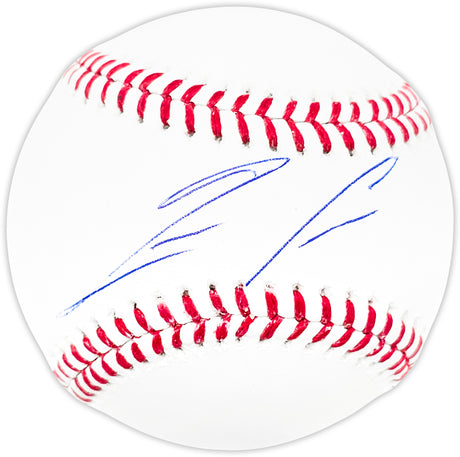 Ronald Acuna Jr. Autographed Official MLB Baseball Atlanta Braves Beckett BAS Stock #178980