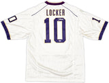 Washington Huskies Jake Locker Autographed White Nike Jersey Size L PSA/DNA RookieGraph Stock #16374