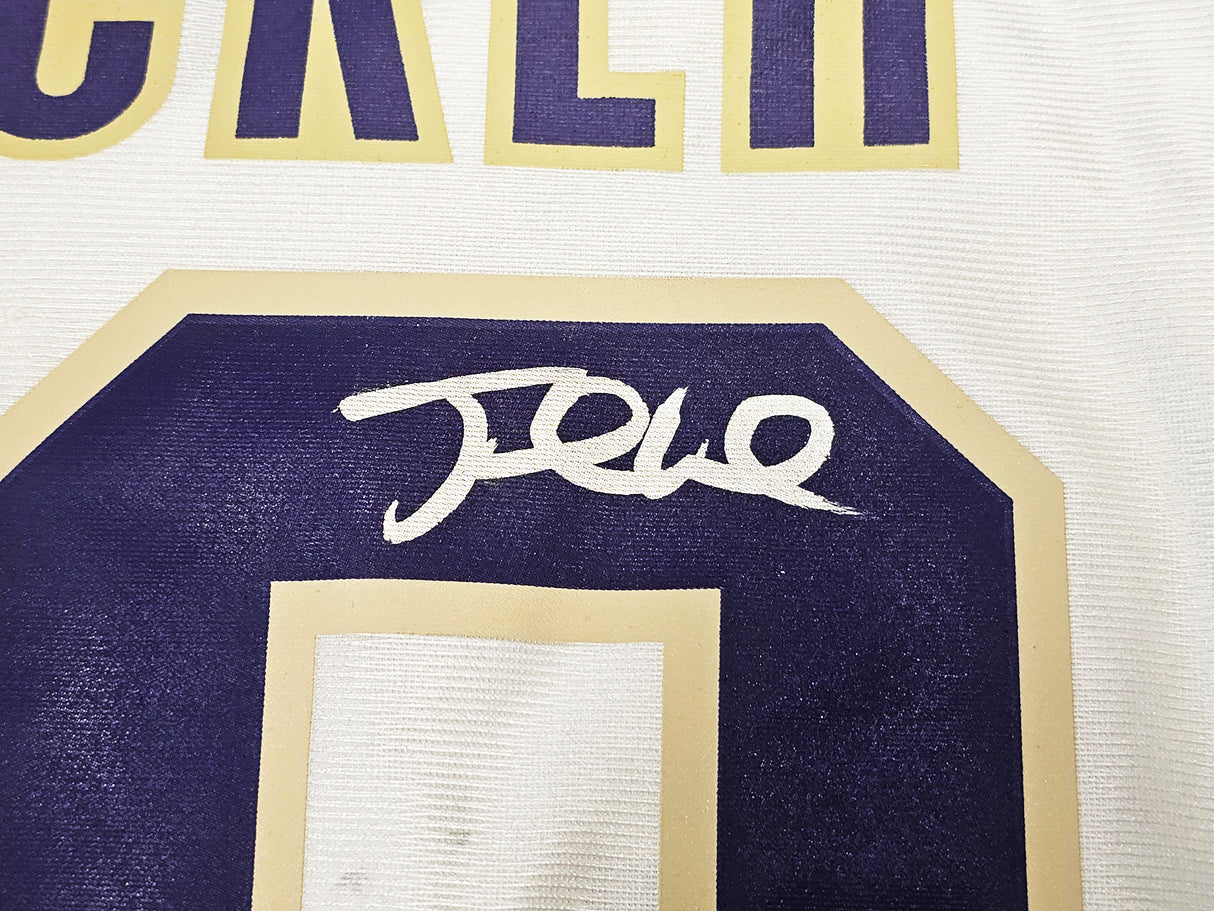 Washington Huskies Jake Locker Autographed White Nike Jersey Size L PSA/DNA RookieGraph Stock #16374