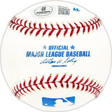 Rudy Law Autographed Official MLB Baseball Chicago White Sox, Los Angeles Dodgers Beckett BAS QR #BM25506