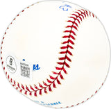 Rudy Law Autographed Official MLB Baseball Chicago White Sox, Los Angeles Dodgers Beckett BAS QR #BM25506