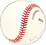 Tony Curry Autographed Official NL Baseball Philadelphia Phillies "2002 Nassau" Beckett BAS QR #BM25214