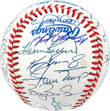 500 Home Run Club Autographed Official AL Baseball Auto Grade Mint 9 Signed By 25 Members Including Mickey Mantle, Ted Williams & Hank Aaron (Only Missing 3) Beckett BAS #AB93818