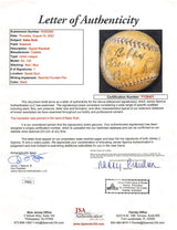 Yankees Babe Ruth Authentic Signed Union League Baseball JSA #YY26431