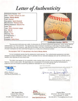 Yankees Mickey Mantle HOF 74 Authentic Signed Baseball OAL JSA #B20710