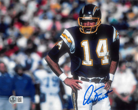 Chargers Dan Fouts Authentic Signed 8x10 Horizontal Photo Autographed BAS 2