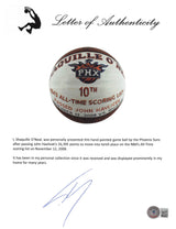 Shaquille O'Neal Game Used Basketball Reaching 10th On NBA Career Scoring List