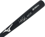 Ichiro Suzuki Autographed Black Mizuno Player Model Baseball Bat Seattle Mariners Signed In Silver "HOF 25" IS Holo & Beckett BAS Witness QR Stock #238321