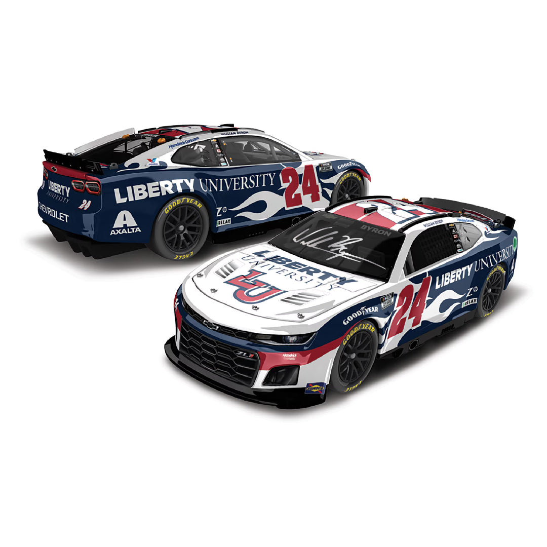 PRE-ORDER William Byron Signed Liberty University 2025 1:24 Diecast (Limited Edition)