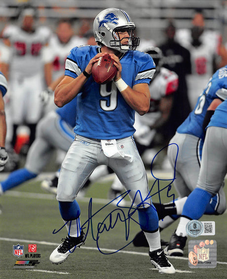 Lions Matthew Stafford Authentic Signed 8x10 Photo Autographed BAS #BQ96335