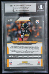 2020 Panini Prizm #392 Chase Claypool Pittsburgh Steelers BAS Auto 10