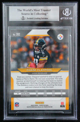 2020 Panini Prizm #392 Chase Claypool Pittsburgh Steelers BAS Auto 10