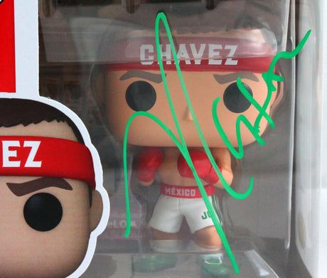 Julio Cesar Chavez Autographed Funko Pop Figurine #03- JSA W *Green