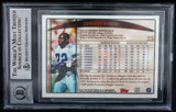 1998 Topps #25 Emmitt Smith Dallas Cowboys BAS Autograph 10