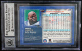 2000 Topps Chrome #34 Emmitt Smith Auto Dallas Cowboys BAS Autograph 10