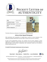 Johnny Unitas Autographed Framed 16x20 Photo Baltimore Colts Beckett BAS #A20733