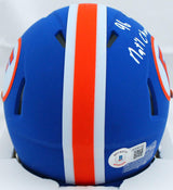 Jevon Kearse Autographed Florida Gators Speed Mini Helmet w/Insc.-Beckett W Holo