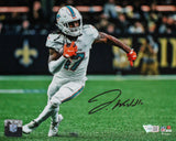 Jaylen Waddle Autographed Miami Dolphins 8x10 Catch Photo- Fanatics *Black