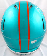 Ricky Williams Signed Dolphins F/S Flash Speed Authentic Helmet w/SWED-BAW Holo