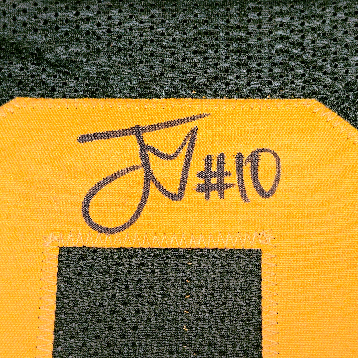 Green Bay Packers Jordan Love Autographed Framed Green Jersey Beckett BAS Witness Stock #236450