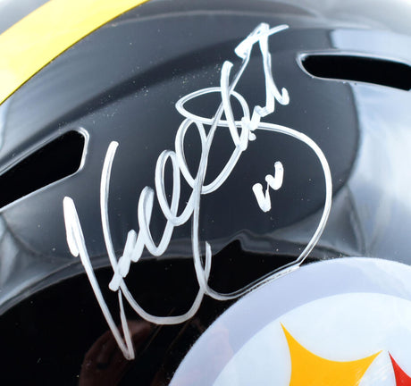 Kordell Stewart Autographed Steelers F/S Speed Helmet - Beckett W Hologram