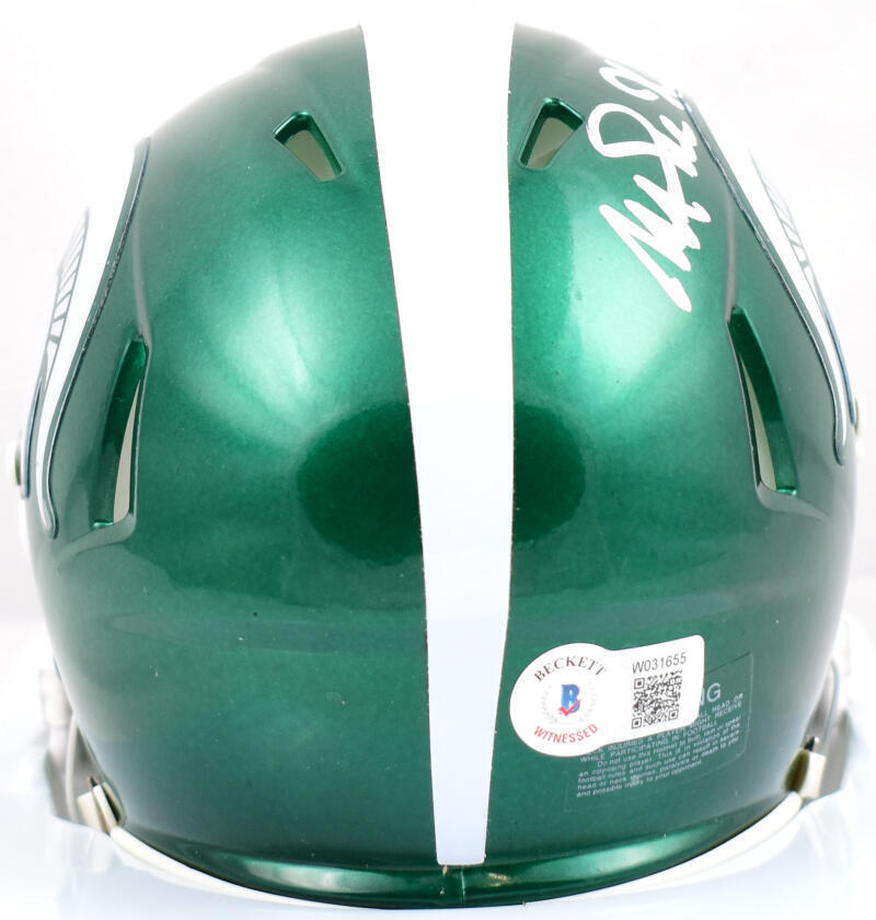 Magic Johnson Signed Michigan State Flash Speed Mini Helmet - Beckett W Hologram