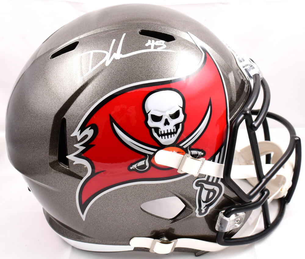 Devin White Signed Tampa Bay Buccaneers F/S Speed Helmet-Beckett W Hologram