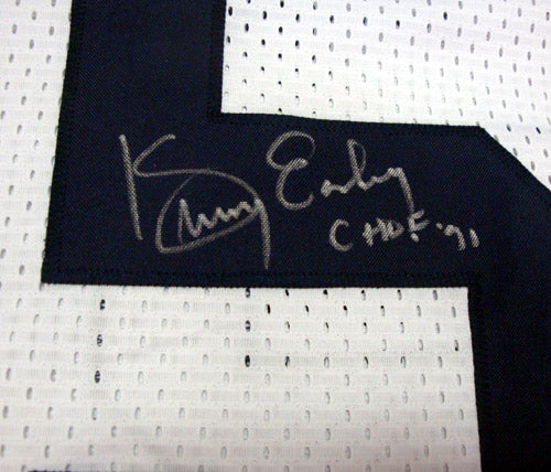 UCLA Bruins Kenny Easley Autographed White Jersey "CHOF 91" PSA/DNA ITP Stock #28259