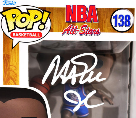 Magic Johnson Autographed NBA All-Stars Funko Pop Figurine #138 - Beckett W Holo