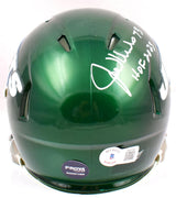 Joe Klecko Autographed New York Jets Speed Mini Helmet w/HOF-Beckett W Hologram