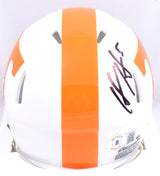 Hendon Hooker Autographed Tennessee Volunteers Speed Mini Helmet- Beckett W Holo