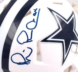 Michael Irvin Autographed Dallas Cowboys ALT Speed Mini Helmet-Beckett W Holo