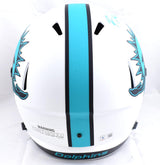 Raheem Mostert Autographed Miami Dolphins F/S Lunar Speed Helmet-Beckett W Holo