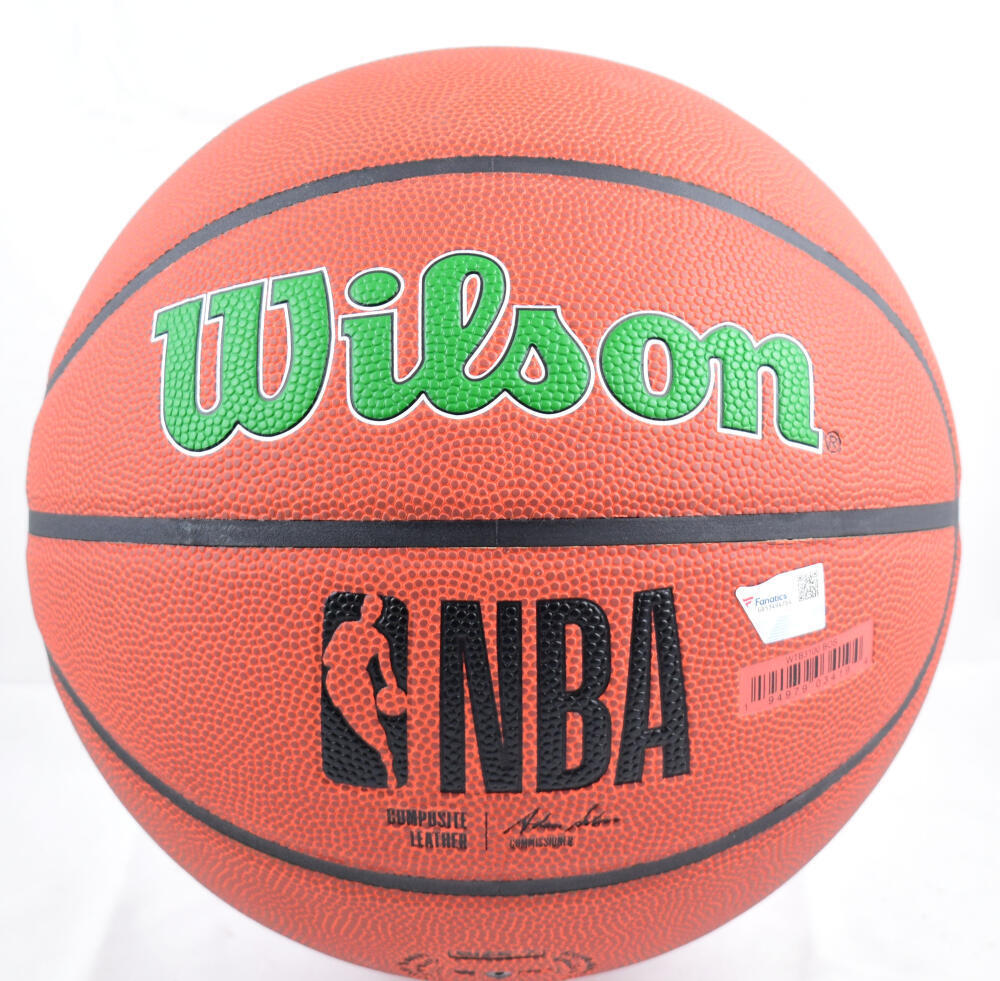 Paul Pierce Autographed Official NBA Celtics Logo Wilson Basketball - Fanatics