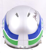 Steve Largent Autographed Seahawks 83-01 Speed Mini Helmet w/HOF-Beckett W Holo