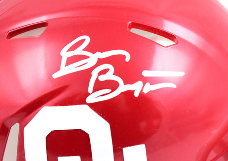 Brian Bosworth Autographed Oklahoma Sooners Speed Mini Helmet - Beckett W Holo