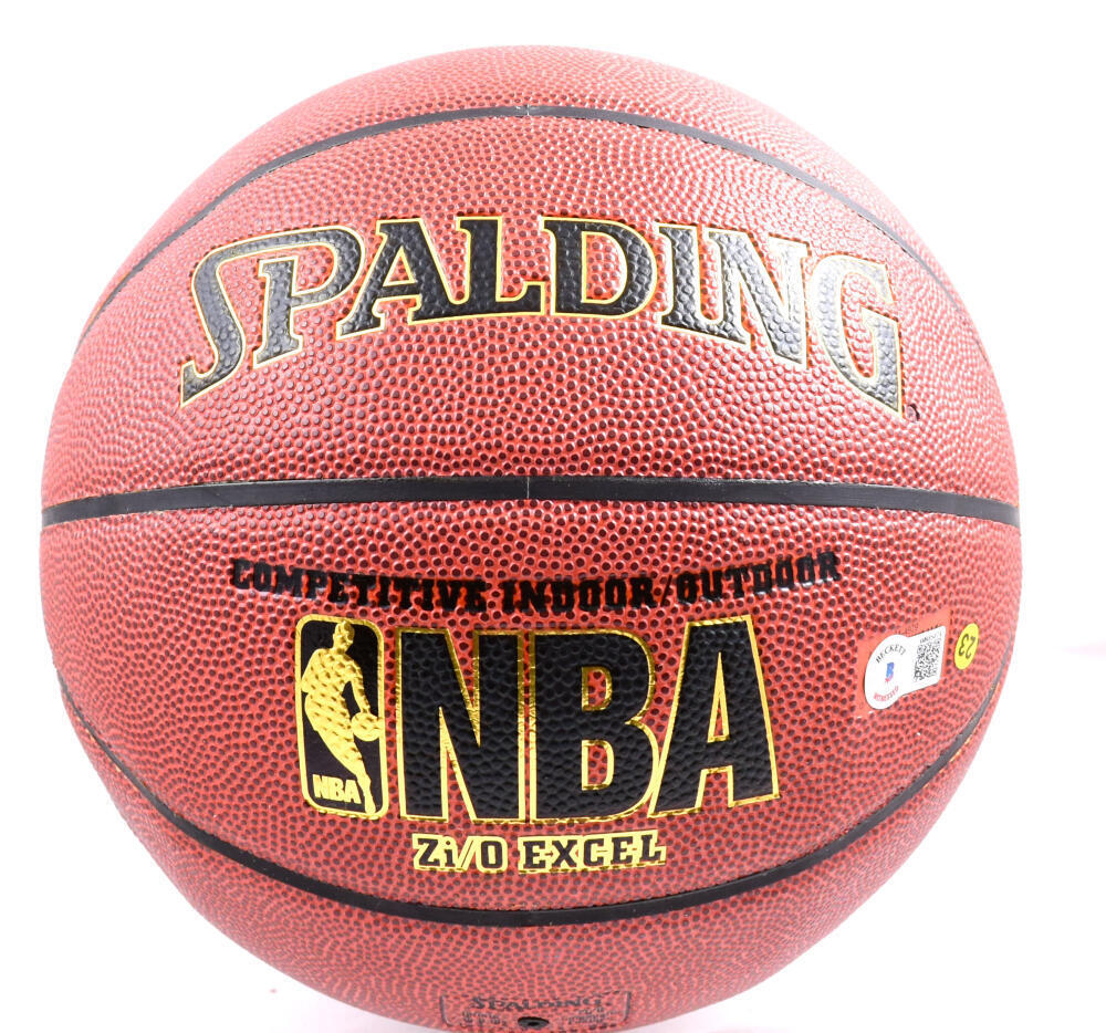 Kareem Abdul-Jabbar Autographed Spalding NBA Basketball w/HOF - Beckett W Holo