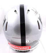 Howie Long Autographed Raiders F/S Speed Authentic Helmet w/HOF - Beckett W Holo