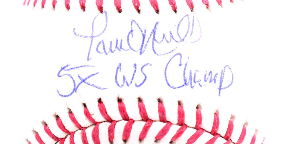 Paul O'Neill Autographed OML Baseball w/ 3 Inscriptions- Beckett W Holo