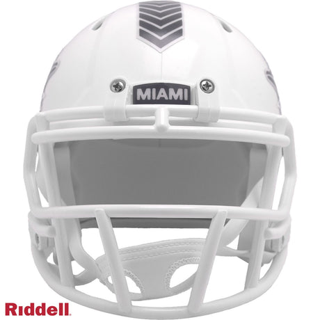 Miami Dolphins Salute to Service Riddell Speed Mini Football Helmet