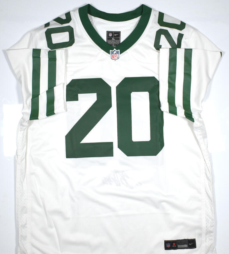 Breece Hall Autographed New York Jets Nike Game Jersey - Fanatics *Black