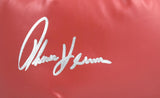 Tommy Hearns Autographed Red Everlast Boxing Glove *Left - Beckett W Hologram