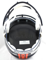 Ed McCaffrey Autographed Denver Broncos F/S Speed Helmet - Beckett W Holo *White