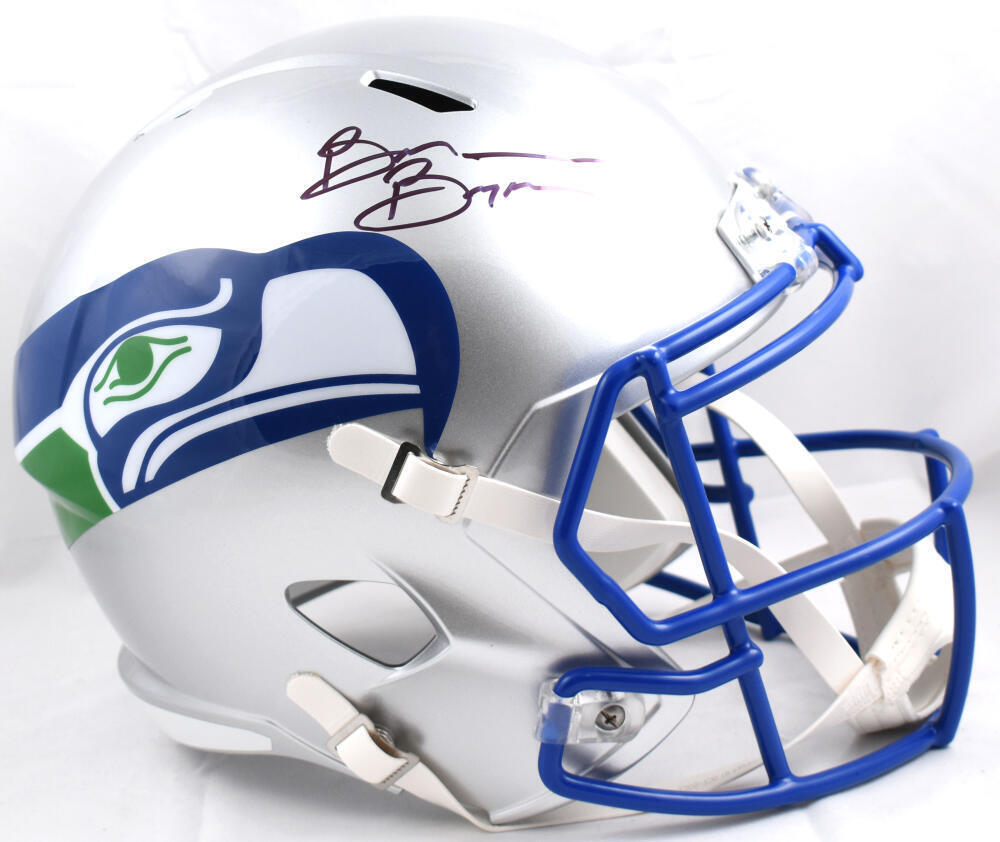 Brian Bosworth Signed Seattle Seahawks F/S 83-01 Speed Helmet-Beckett W Hologram