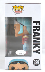 Patrick Seitz Autographed Funko POP One Piece Franky w /Inscription #329- JSA #2